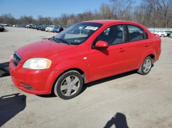  Salvage Chevrolet Aveo