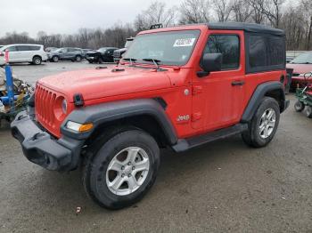  Salvage Jeep Wrangler