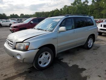  Salvage Toyota Highlander