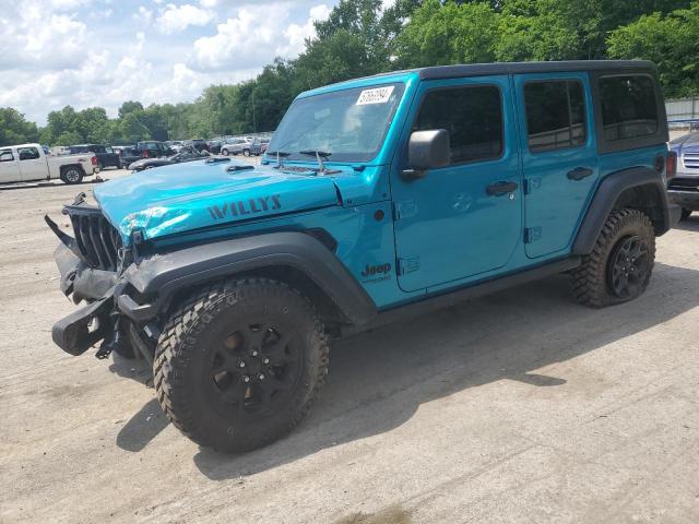  Salvage Jeep Wrangler