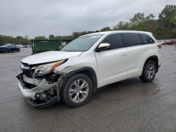  Salvage Toyota Highlander