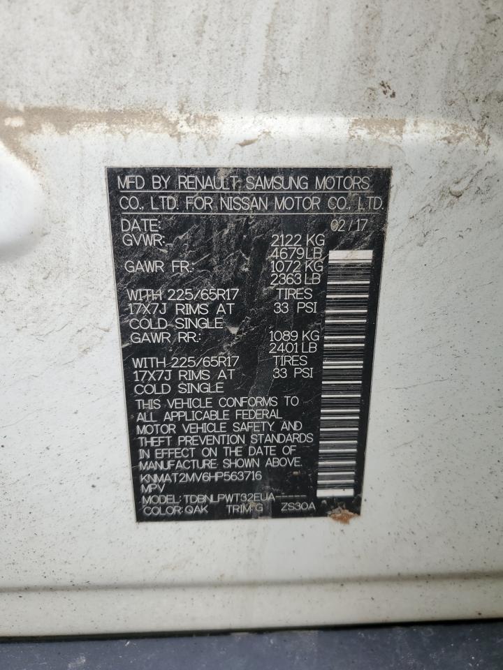 Nissan Rogue S Image 4