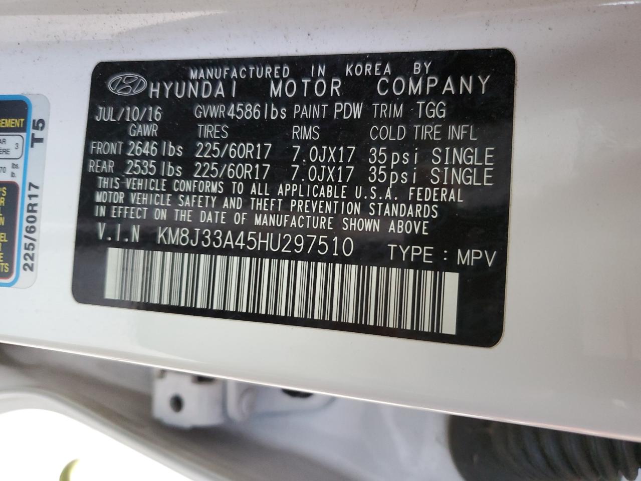 Hyundai TUCSON Limited Image 4