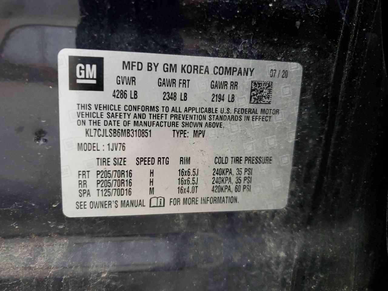 Chevrolet Trax 1lt Image 2