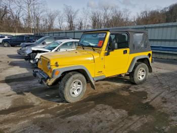  Salvage Jeep Wrangler