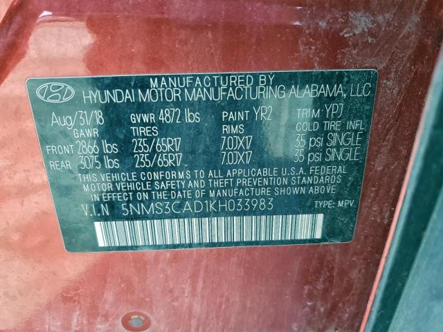 Hyundai SANTA FE Sel Image 3