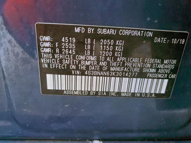 Subaru Legacy 2.5i Limited Image 7