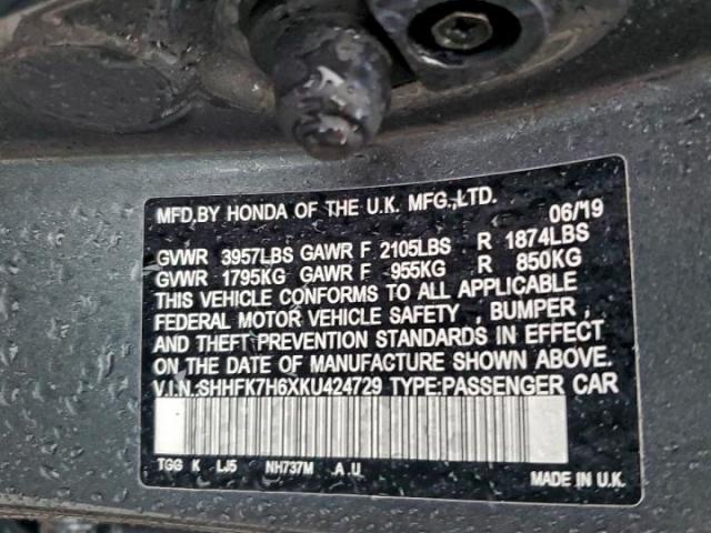 Honda Civic Ex Image 9