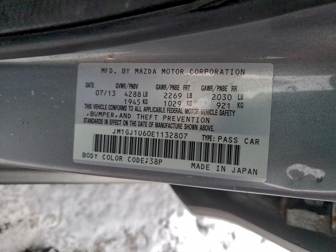 Mazda 6 Sport Image 8