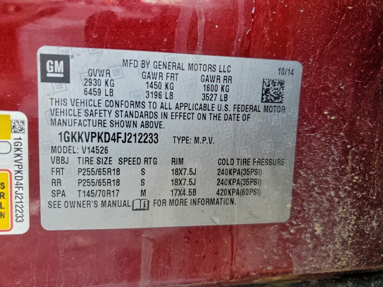 GMC Acadia Sle Image 13