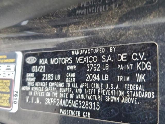 Kia Forte Fe Image 4