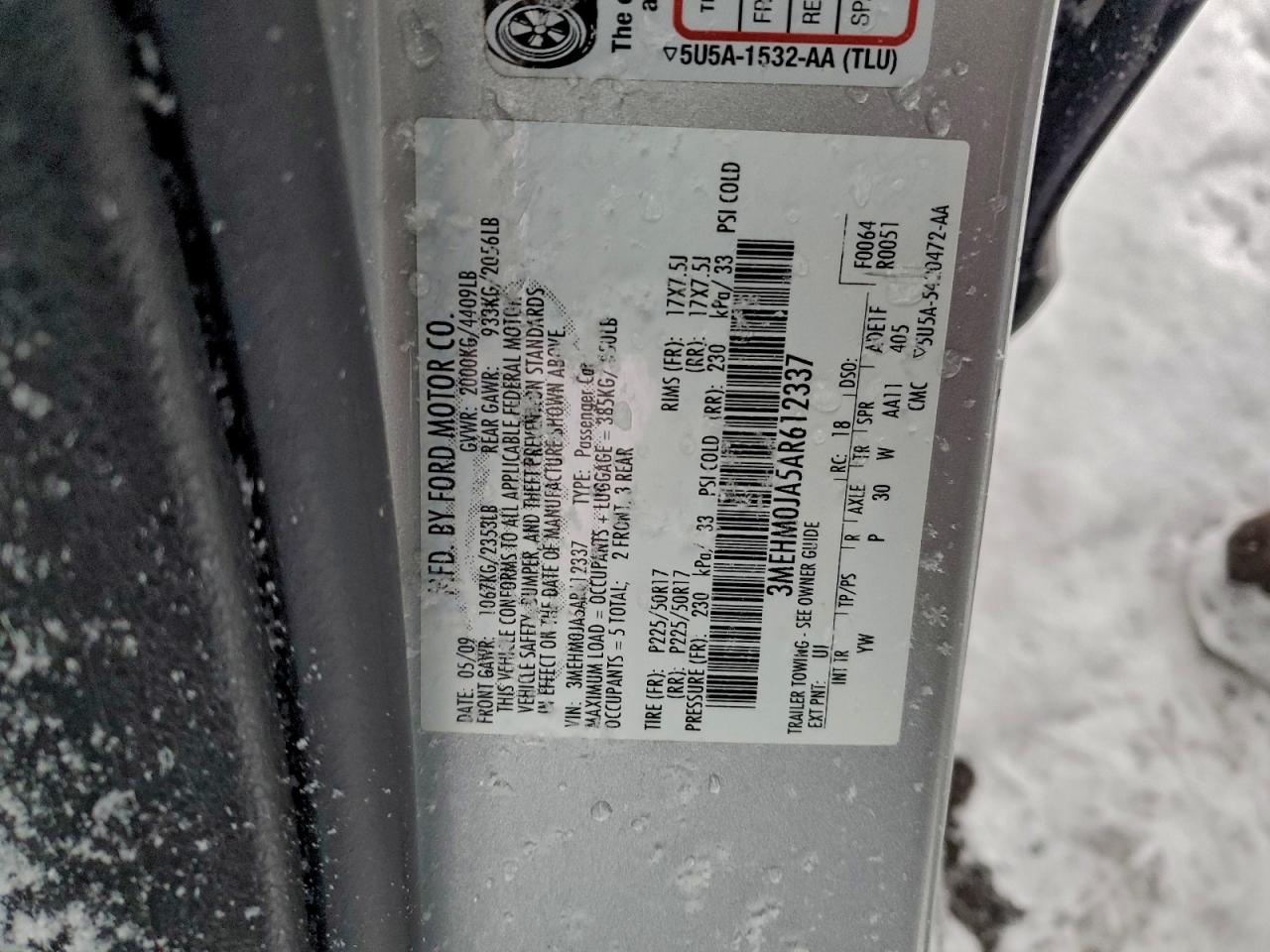 Mercury Milan Premier Image 12