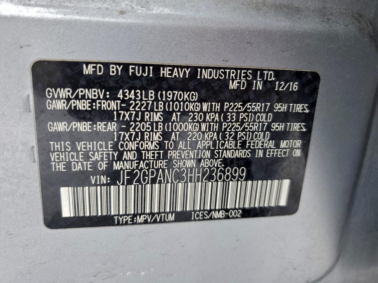 Subaru Crosstrek Limited Image 12