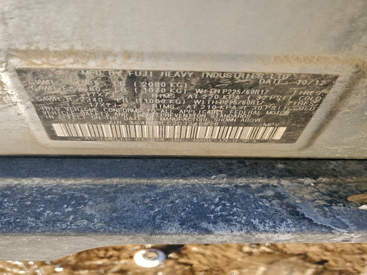 Subaru Outback 2.5i Limited Image 8