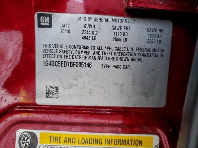 Buick LaCrosse Cxl Image 4