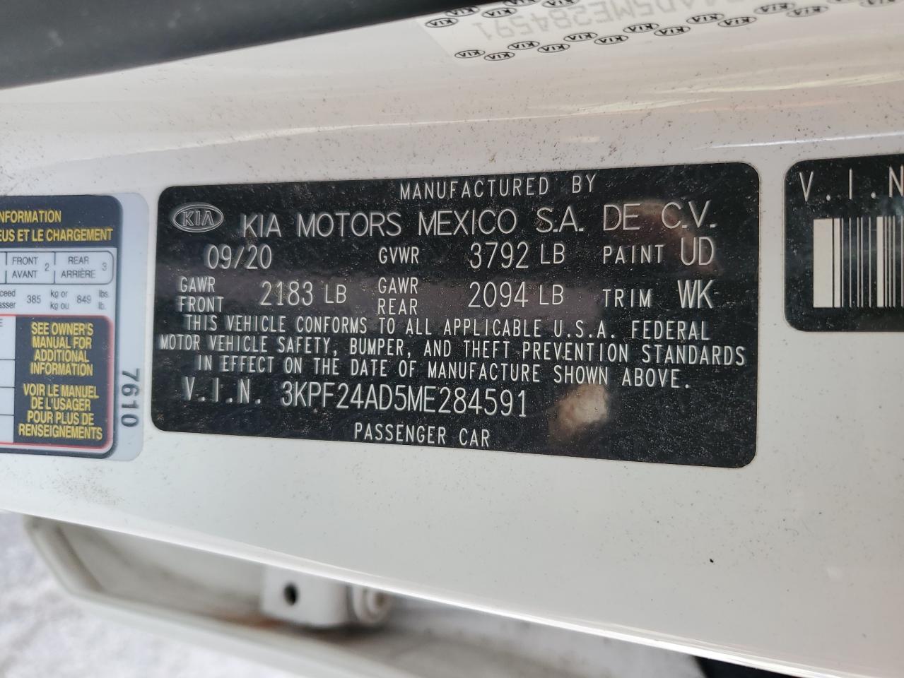 Kia Forte Fe Image 12