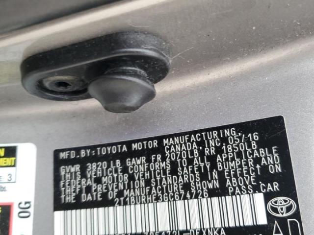 Toyota Corolla L Image 10