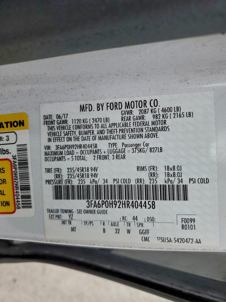 Ford Fusion Se Image 12