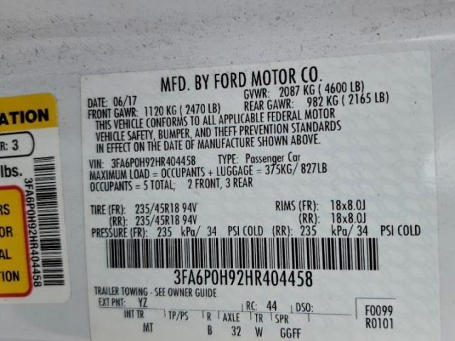 Ford Fusion Se Image 12