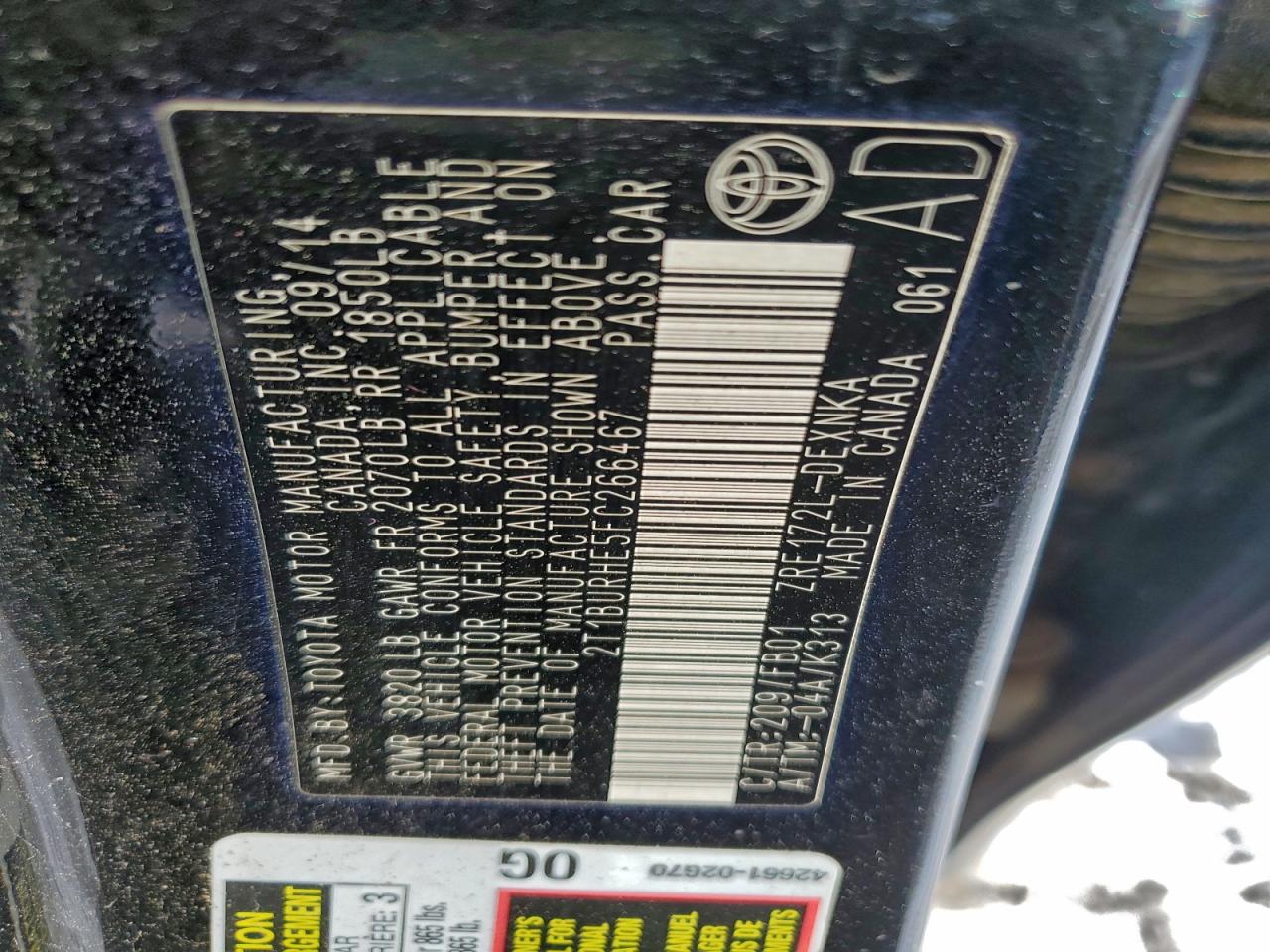 Toyota Corolla L Image 12